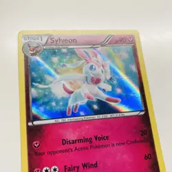 Pokemon TCG Sylveon 30/30 XY Trainer Kit English 2014 Holo Rare Card - Image 3