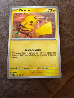 Pokemon - Pikachu 051/162 - Cosmos Foil Promo Card - Collectors Chest 2024 - Image 1