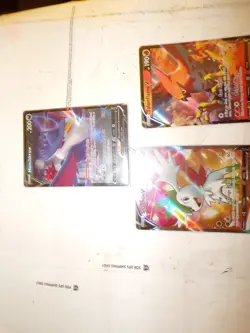 Lot of 3 Pokemon V Cards Free Shipping - Image 1