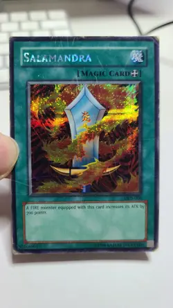 Salamandra Dark Duel Stories DDS-006 Video Game Promotional Card Secret Rare HP - Image 1