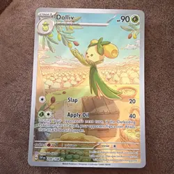 Pokemon TCG Dolliv Scarlet Violet Holo Illustration Rare Card 200/198 Base Set - Image 1
