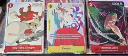 TonyTony Chopper Zoro Yamato Gift Collection 2023 One Piece Promotion Cards Foil - Image 1