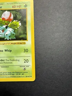 Pokemon Cards: Base Set 1st Edition Uncommon: Ivysaur 30/102 - Image 3