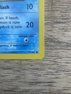 Pokemon TCG Psyduck Neo Destiny Vintage Card 79/105 NM 🔥🔥 - Image 4