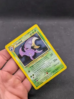 Pokemon Card Crobat 4/64 Neo Revelation Set Holo Rare Played - Image 3
