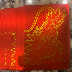 POKEMON TCG Scarlet & Violet ETB Koraidon Card Sleeves Lot Of (65) - Image 2