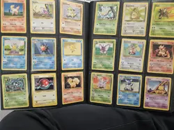 Pokemon Card Vintage Binder Lot 99 Cards Base Set Base Set 2 Fossil LP-HP - Image 4