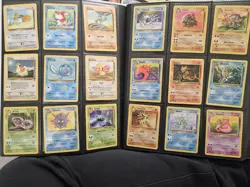 Pokemon Card Vintage Binder Lot 99 Cards Base Set Base Set 2 Fossil LP-HP - Image 5
