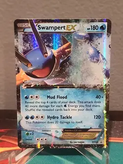 Swampert EX XY55 Black Star Promo Pokemon Card See Description - Image 1