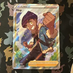 Pokemon Card Hop 073/073 Champions Path Full Art Ultra Rare Near Mint - Image 1