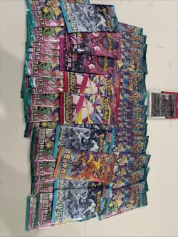 Pokemon Japanese and Korean Pack Lot Over 50 Packs New Sealed Pokemon Cards - Image 1