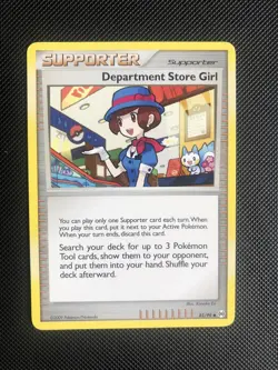 Department Store Girl 85/99 Platinum Arceus Pokemon Card NM - Image 1