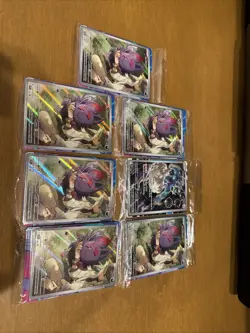 Thundurus SVP 209 & N’s Zorua 189 Black Star Promo Pokemon Card Set - Image 1