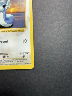 Pokemon Cards: Base Set 1st Edition Uncommon: Dratini 26/102 - Image 4