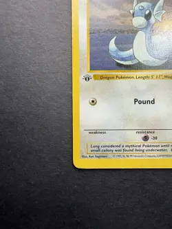 Pokemon Cards: Base Set 1st Edition Uncommon: Dratini 26/102 - Image 5