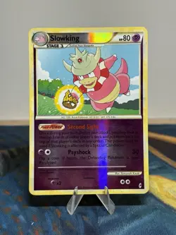 Slowking 32/95 HGSS Call of Legends Reverse Holo Rare Pokemon Card MP - Image 1