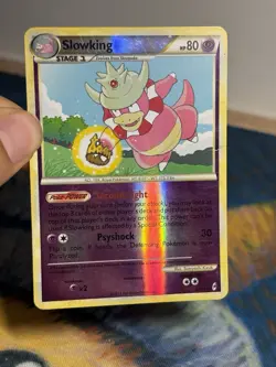 Slowking 32/95 HGSS Call of Legends Reverse Holo Rare Pokemon Card MP - Image 3
