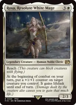Rosa, Resolute White Mage [FINAL FANTASY] MTG - Image 1