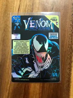 Magic The Gathering Marvel’s Spider Man Eddie Brock (0233) Borderless Foil - Image 1