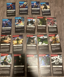 Spider-Man MTG Commander Party Cards FULL SET Magic the Gathering 19 Promo Cards - Image 1