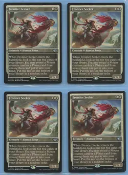 MTG: PROMO PACK: Outlaws of Thunder Junction: Frontier Seeker: PLAYSET of 4 - Image 1