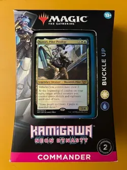 Magic the Gathering - Commander Kamigawa Neon Dynasty Buckle Up NIB - Image 1
