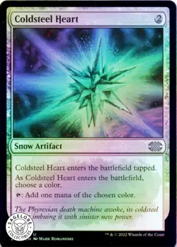 MTG Coldsteel Heart (301) | LP Foil | Double Masters 2022 {2X2} - Image 1