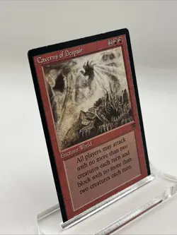 Caverns Of Despair Legends Excellent LP Mtg Magic The Gathering 1994 - Image 2