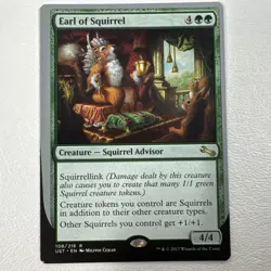 Earl of Squirrel - LP Regular Rare #108 Magic the Gathering MTG - Image 1