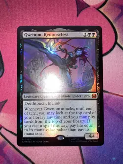 Gwenom Remorseless 0286 Promo Marvel Spider-Man Gift Box Exclusive NM MTG - Image 2