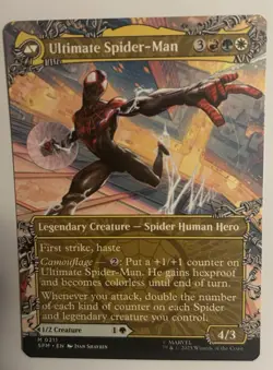 Miles Morales (0211) (Borderless) Marvel's Spider-Man Regular NM - Image 2