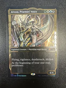 Atraxa, Praetors' Voice (Gilded Foil) Secret Lair Drop Foil NM JL - Image 1