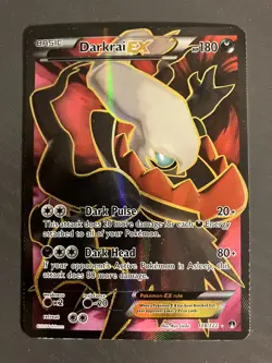 Pokemon Darkrai EX (Full Art) - XY - BREAKpoint (BKP) 118/122 Ultra Rare NM - Image 3