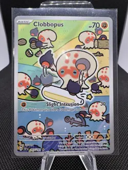 Pokemon TCG Clobbopus 207/191 Surging Sparks Illustration Rare Holo Card - Image 1