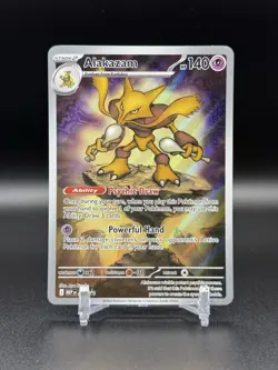 Alakazam 009 Me: Mega Evolution ETB Promo Pokemon TCG - Image 1