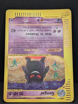 Gengar 013/165 Expedition Base Set Holo Rare Pokemon TCG Nintendo LP - Image 4