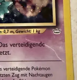 Traunfugil 11/64 Holo GERMAN 1st Edition Neo Revelation Pokemon Card - Image 4