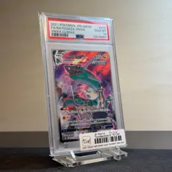 2021 Pokemon Japanese Sword & Shield Vmax Climax 252/184 Fa / Rayquaza PSA 10 - Image 4