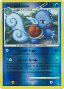 Wartortle - 65/127 - Uncommon - Reverse Holo - Platinum #65 Pokemon TCG - Image 1