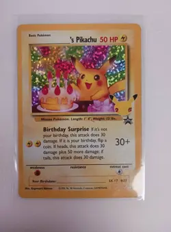Pokemon Celebrations Classic Collection Birthday Pikachu #24 - Image 1