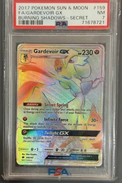 PSA Pokemon Gardevoir GX (Secret) 159/147 Sm-Burning Shadows Holo HP - Image 1