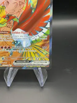 Pokemon TCG Ethan's Ho-Oh EX 209/182 Ultra Rare Full Art Destined Rivals - Image 5