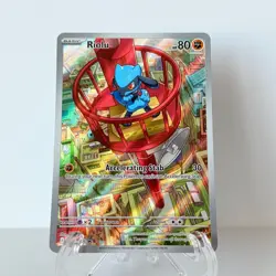 Riolu 010 Black Star Promo Full Art - Pokemon Mega Evolutions ETB Promo NM - Image 1