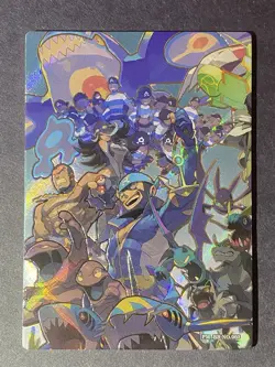 NON TCG Chinese Pokemon Elf Eif Origin Collection 3.0 BB Team Aqua Kyogre - Image 1