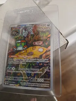 Pokemon TCG Brute Bonnet Holo Illustration Rare Card 207/182 Paradox Rift - Image 1
