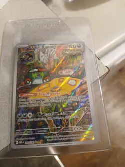 Pokemon TCG Brute Bonnet Holo Illustration Rare Card 207/182 Paradox Rift - Image 2