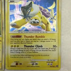 Pokemon Rare Holo Card Lot of 6! Feat. Raichu Stage 2 (2010) + Vintage TCG Card - Image 3