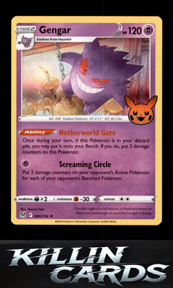 Gengar 066/196 Holo Rare Trick or Trade BOOster Bundle 2023 Pokemon Card NM - Image 1