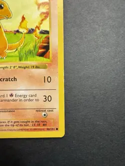 Pokemon Cards: Base Set 1st Edition Common: Charmander 46/102 - Image 4
