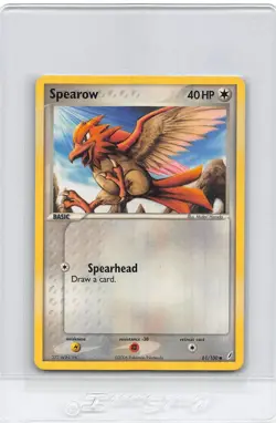 SPEAROW 61/100 - NON-HOLO - Crystal Guardians - 2006 Pokemon Card - NM - Image 1